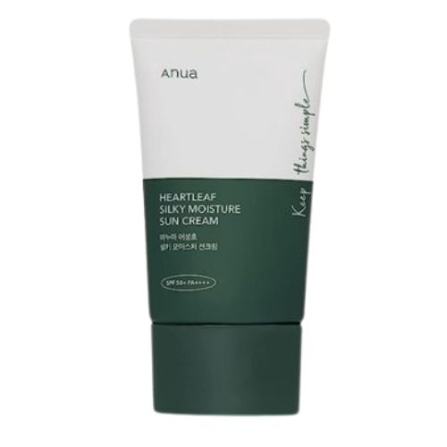 ANUA - HEARTLEAF SILKY MOISTURE SUN CREAM 50ML