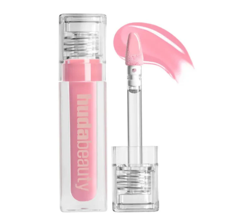 HUDA BEAUTY - FAUX FILLER SHINY NON-STICKY LIP GLOSS - HIGH SHINE FINISH