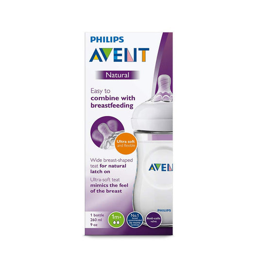 AVENT- BIBERON NATUREL 1M 260ML 260ML