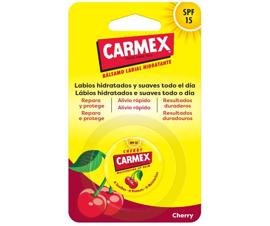 CARMEX - BAUME AU POT CHERRY SPF15