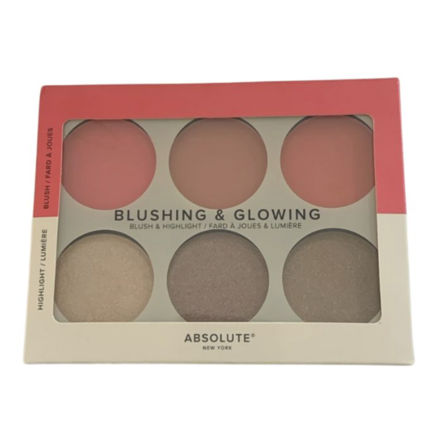 ABSOLUTE NEW YORK - BLUSHING AND GLOWING PALETTE LIGHT