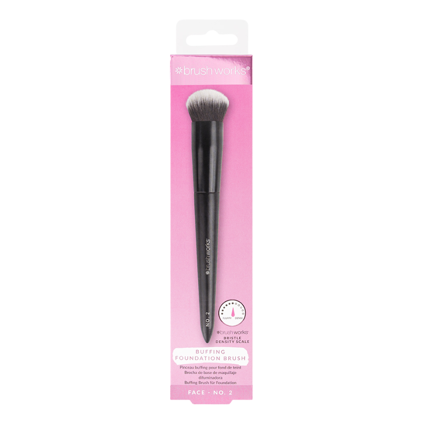 BRUSHWORKS - NO. 2 BUFFING FOUNDATION BRUSH