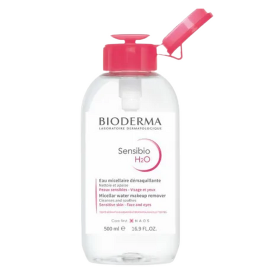 BIODERMA - SENSIBIO H2O POMPE 500ML