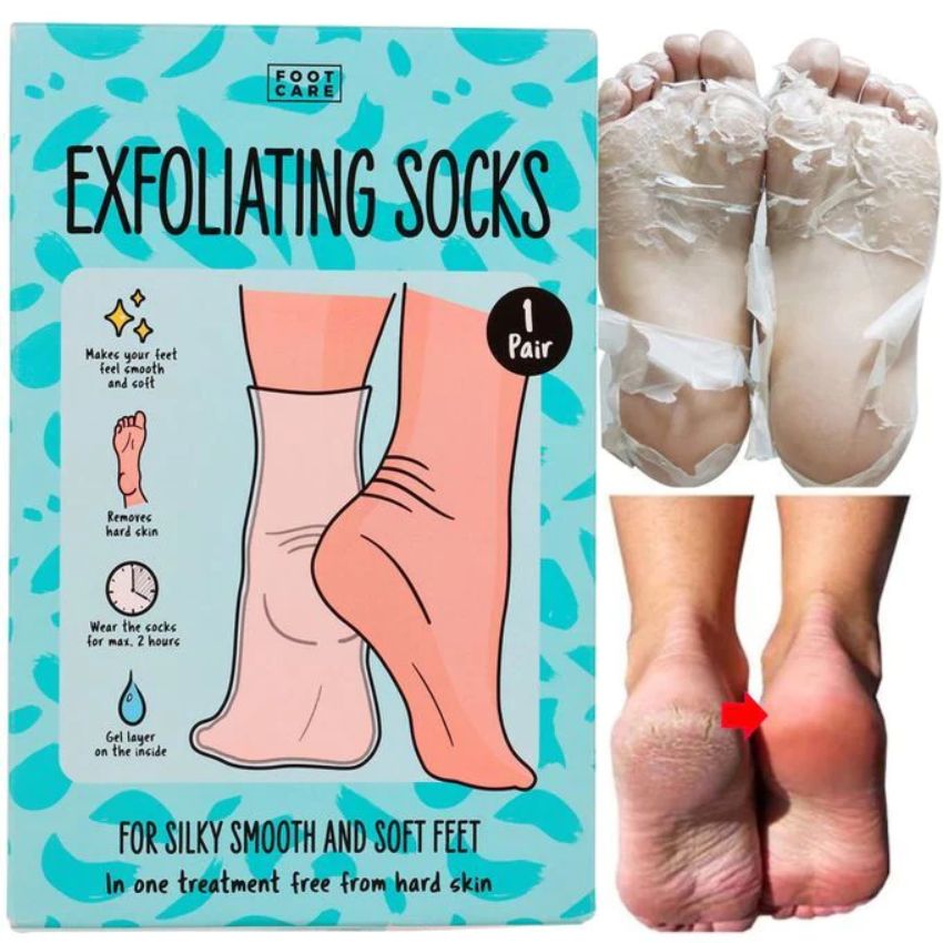 FOOTSTEPE EXFOLIATI?G SOCKS
