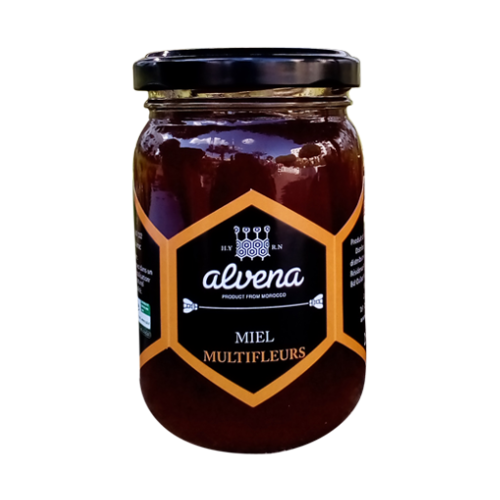 ALVENA - MIEL DE MULTIFLEURS 250G