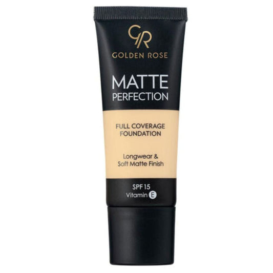 GOLDEN ROSE - MATTE PERFECTION FOUNDATION WARM N1