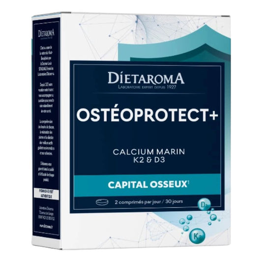 DIETAROMA - OSTEOPROTECT CALCIUM MARIN VITAMINES K2 ET D3 - CAPITAL OSSEUX