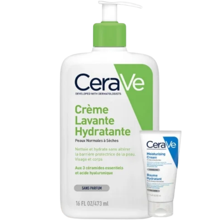 CERAVE - CREME LAVANTE HYDRATANTE PNS 473ML - MINI BAUME