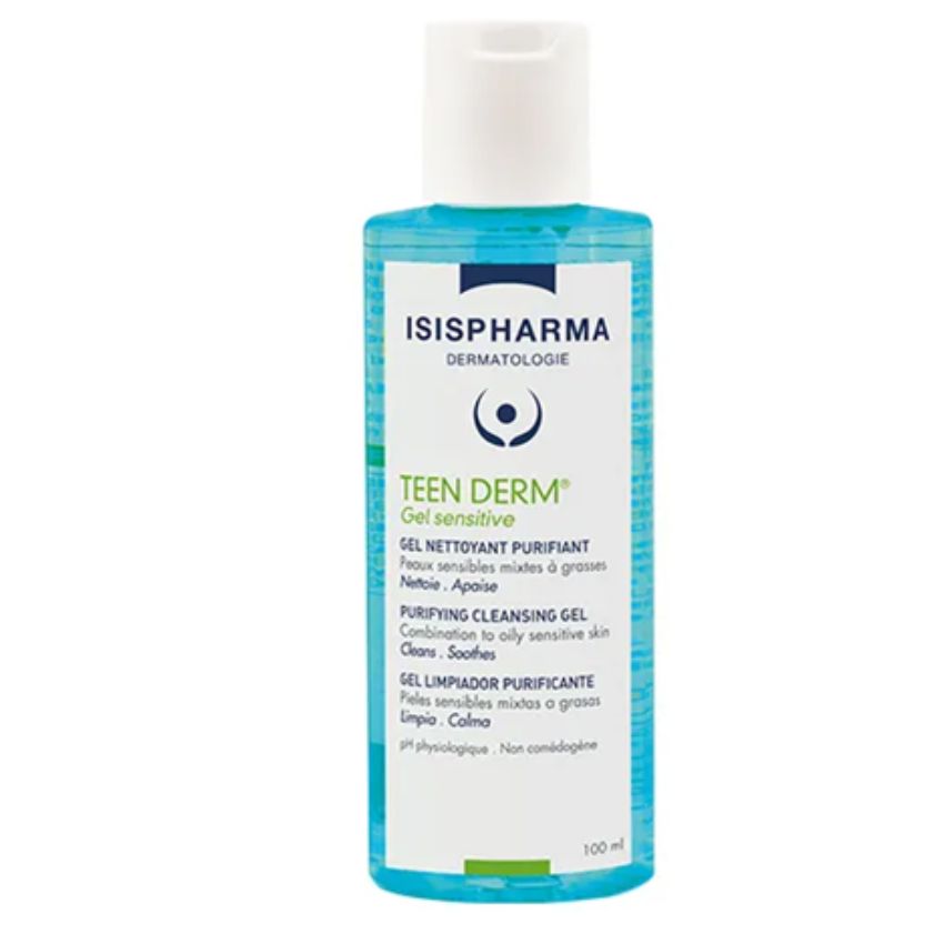 ISISPHARMA - TEEN DERM GEL NETTOYANT SENSITIVE 100ML
