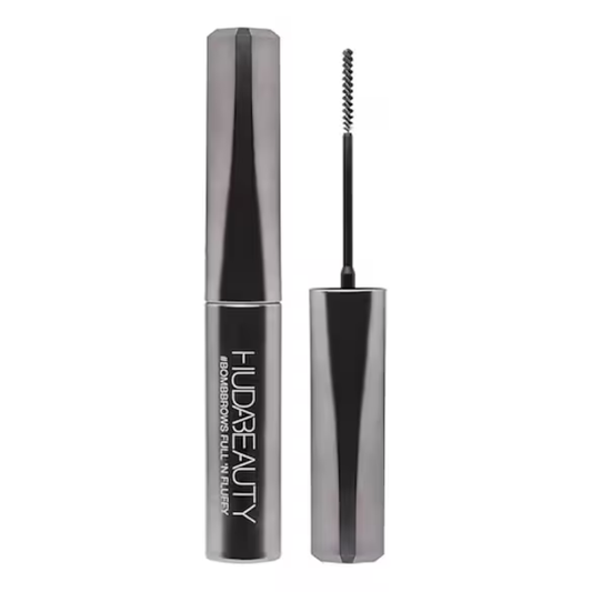 HUDA BEAUTY - BOMBBROWS FULL AND FLUFFY VOLUMIZING FIBER GEL RICH BROWN