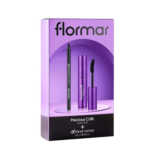 FLORMAR - EYES COFFRET ( PRECIOUS CURL MASCARA ET EXTREME TATTOO 06)