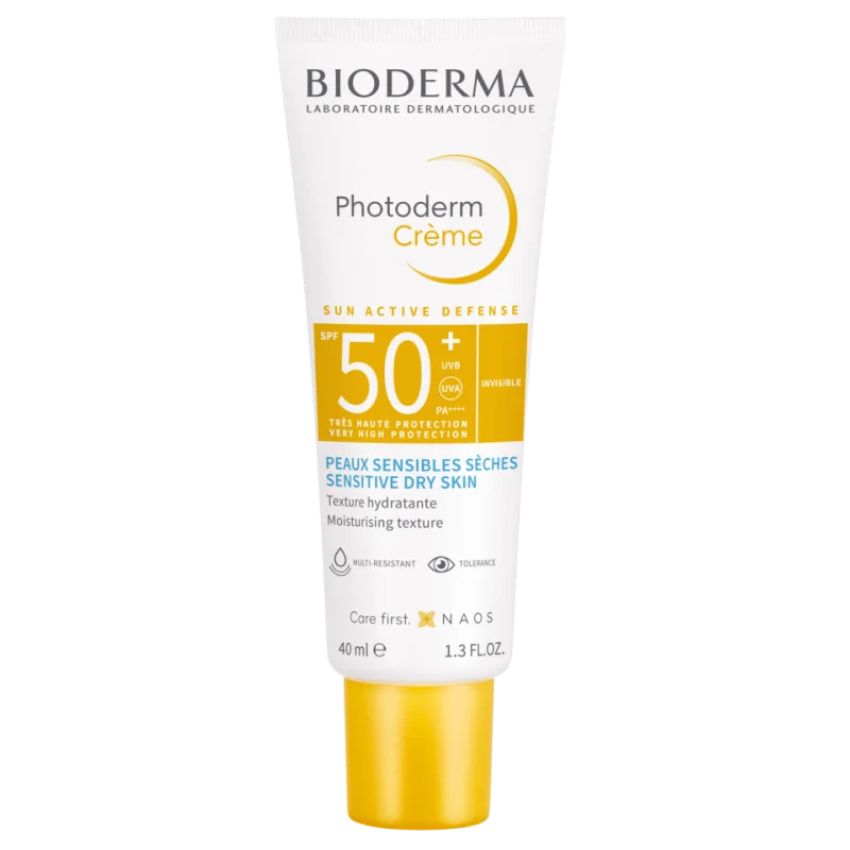 BIODERMA- PHOTODERM SUN ACTIVE CREME SOLAIRE SPF 50 INVISIBLE 40ML