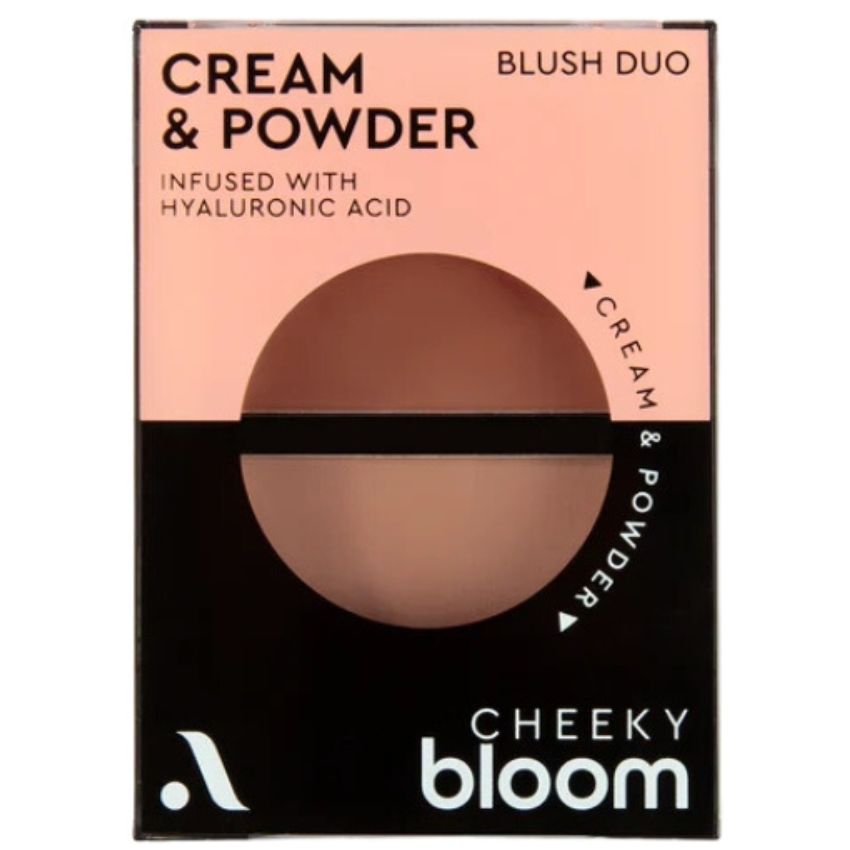 ABSOLUTE - CREAM AND POWDER BLUSH DUO RUSTIC CARNATION