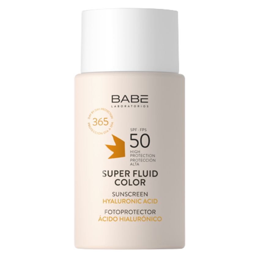 BABE - CREME VISAGE SUPER FLUID PROTECTION SOLAIRE TEINTEE SPF 50