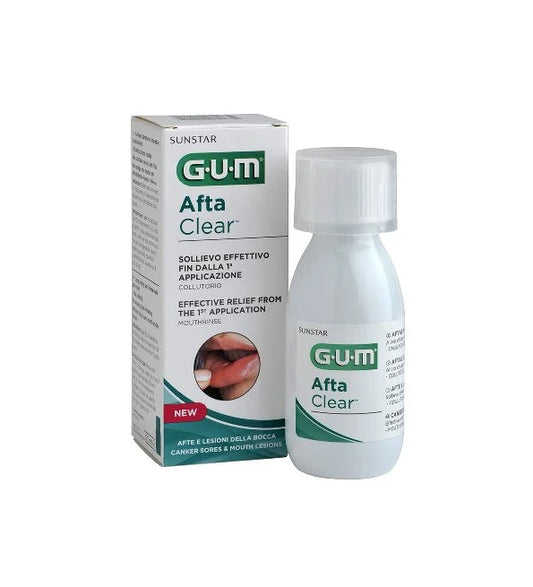 GUM - AFTACLEAR BAIN DE BOUCHE 120ML