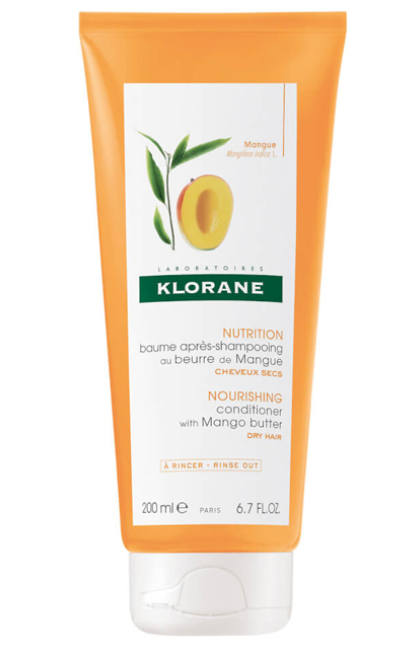 KLORANE - BAUME APRES-SHAMPOING A LA MANGUE CHEVEUX SECS 200 ML
