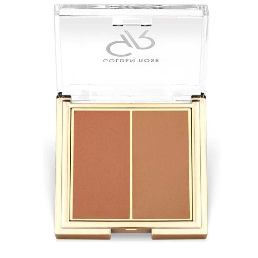 GOLDEN ROSE - ICONIC BLUSH DUO 03 ROSY BRONZE