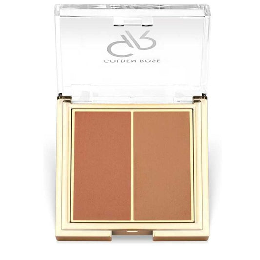 GOLDEN ROSE - ICONIC BLUSH DUO 03 ROSY BRONZE