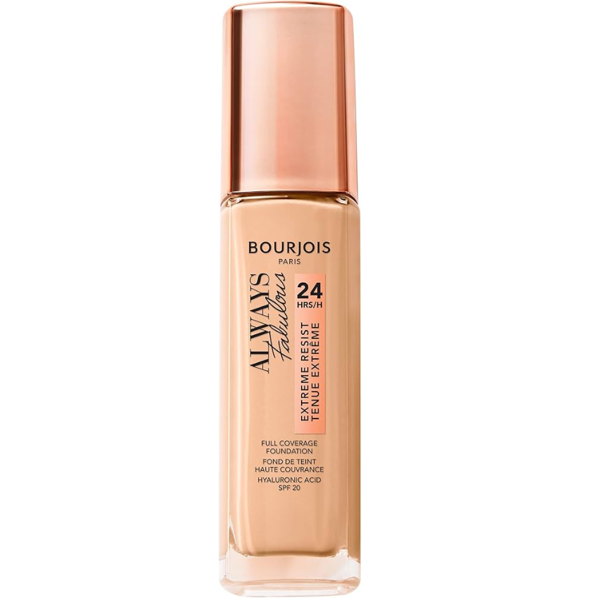 BOURJOIS ALWAYS FABULOUS FOUNDATION 24H SPF20 125 IVORY 30ML
