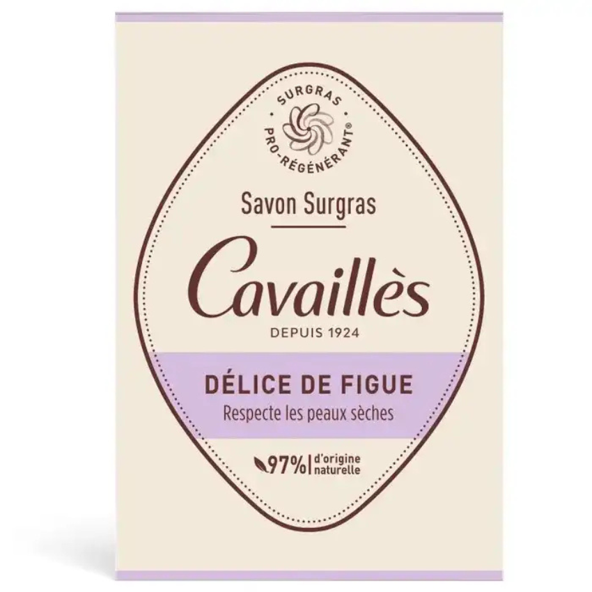 CAVAILLES - 3 TRIO SAVONS SURGRAS DELICE DE FIGUE 200G