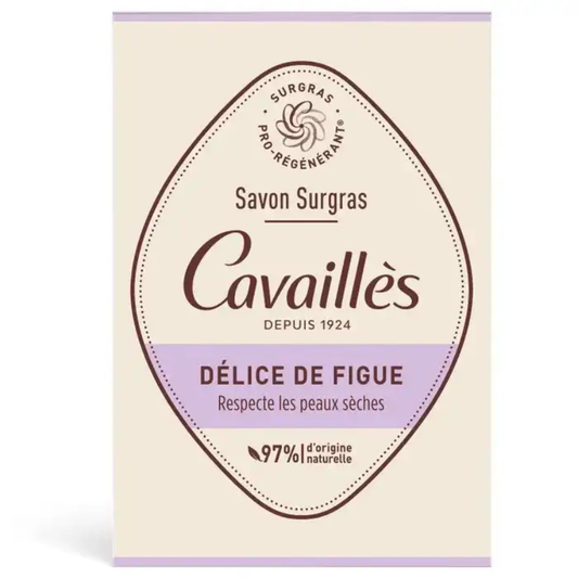 CAVAILLES - 3 TRIO SAVONS SURGRAS DELICE DE FIGUE 200G