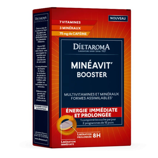 DIETAROMA - MINEAVIT BOOSTER - ENERGIE IMMEDIATE ET PROLONGEE