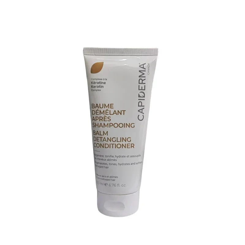 CAPIDERMA - BAUME DEMÊLANT APRES SHAMPOOING CHEVEUX SECS ET ABÎMES 200ML