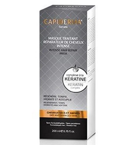 CAPIDERMA - MASQUE TRAITANT REPARATEUR DE CHEVEUX INTENSE 200ML