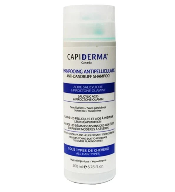 CAPIDERMA - SHAMPOOING ANTIPELLICULAIRE 200ML