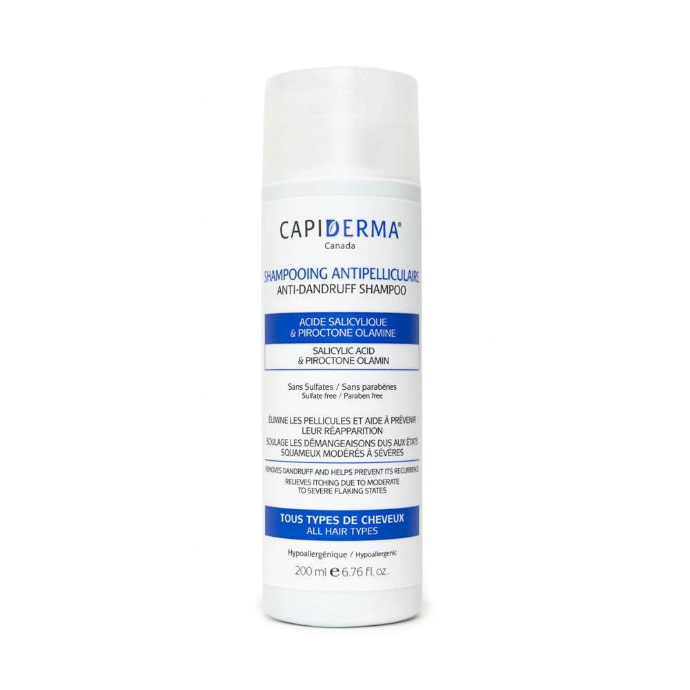 CAPIDERMA - SHAMPOOING ANTIPELLICULAIRE 200ML