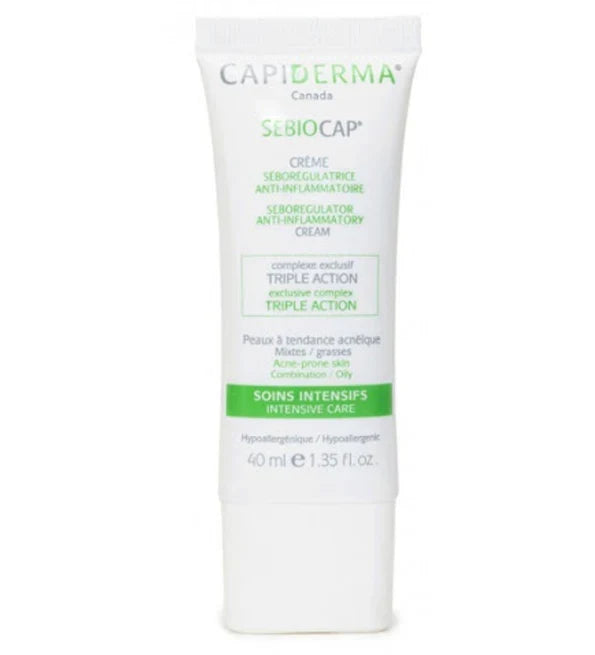 CAPIDERMA - SEBIOCAP CREME SEBOREGULATRICE MATIFIANTE 40ML