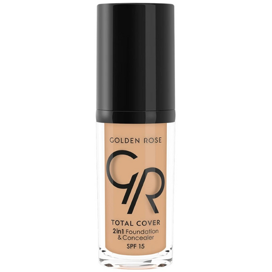 GOLDEN ROSE TOTAL COVER 2IN1FPOUNDATION & CONCEALER 04 BEIGE