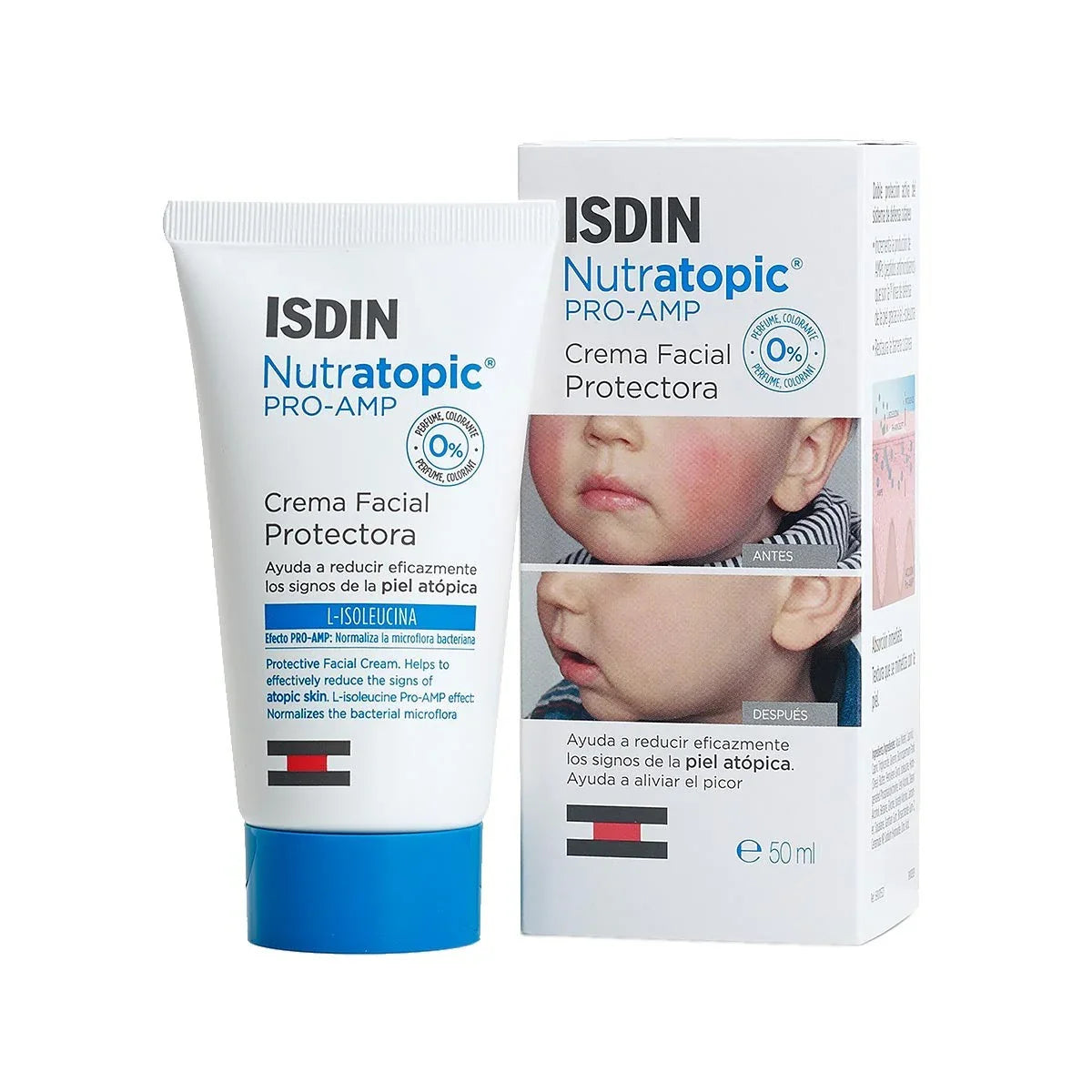 ISDIN - NUTRATOPIC PRO-AMP PROTECTIVE FACIAL CREAM
