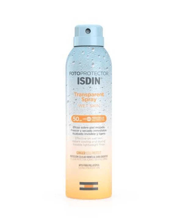 ISDIN - FOTOPROTECTOR TRASPARENT SPRAY WET SKIN SPF 50