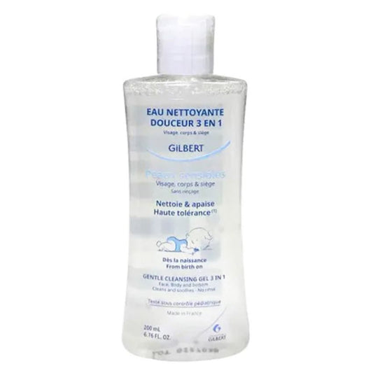 GILBERT - EAU NETTOYANTE DOUCEUR 3 EN 1 200ML
