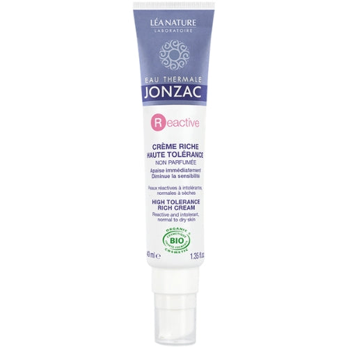 JONZAC - REACTIVE CREME RICHE HAUTE TOLERANCE 40ML