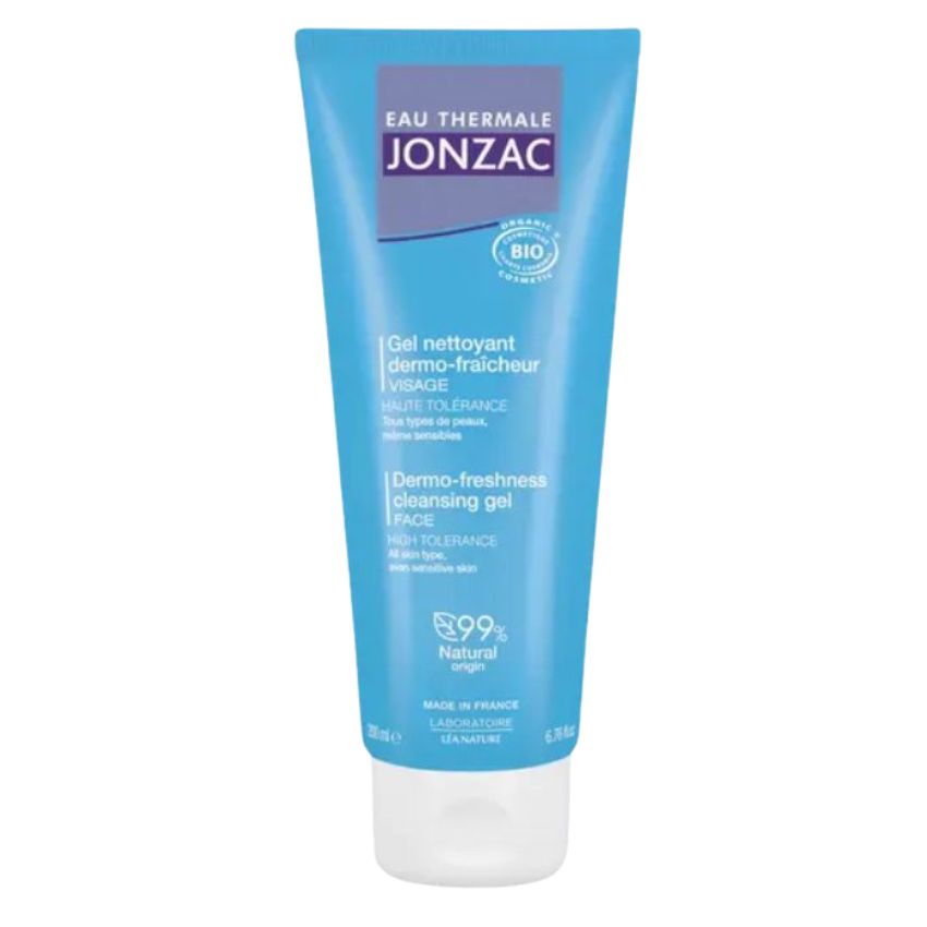 JONZAC - GEL NETTOYANT DERMO FRAICHEUR VISAGE 200 ML