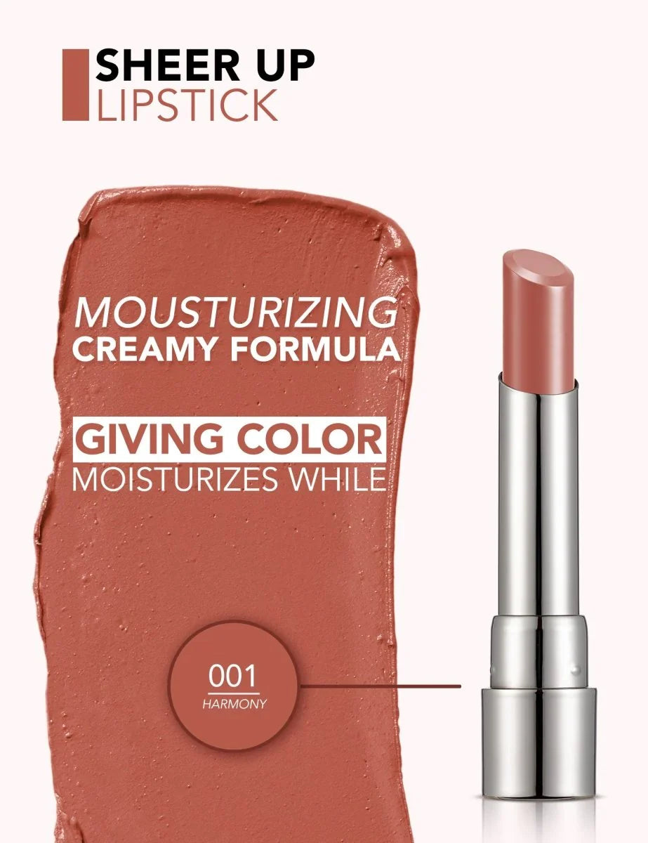 FLORMAR - ROUGE A LEVRES SHEER UP 001 HARMONY