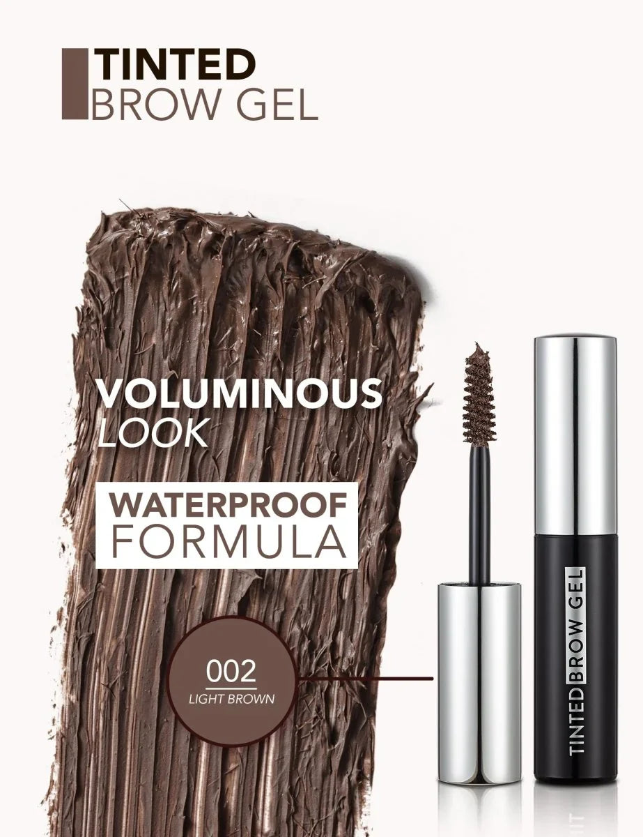 FLORMAR - TINTED BROW GEL-002 LIGHT BROWN