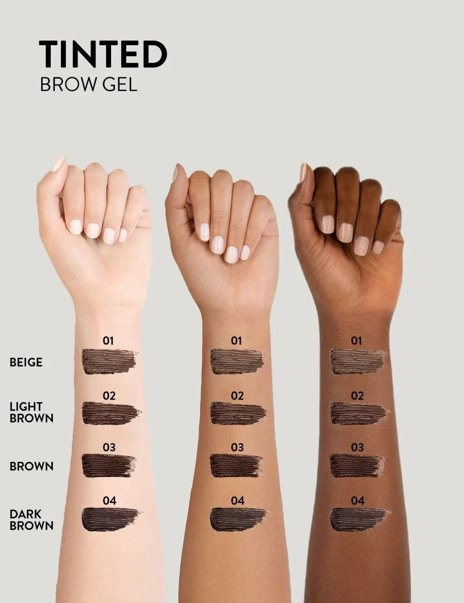 FLORMAR - TINTED BROW GEL-003 BROWN