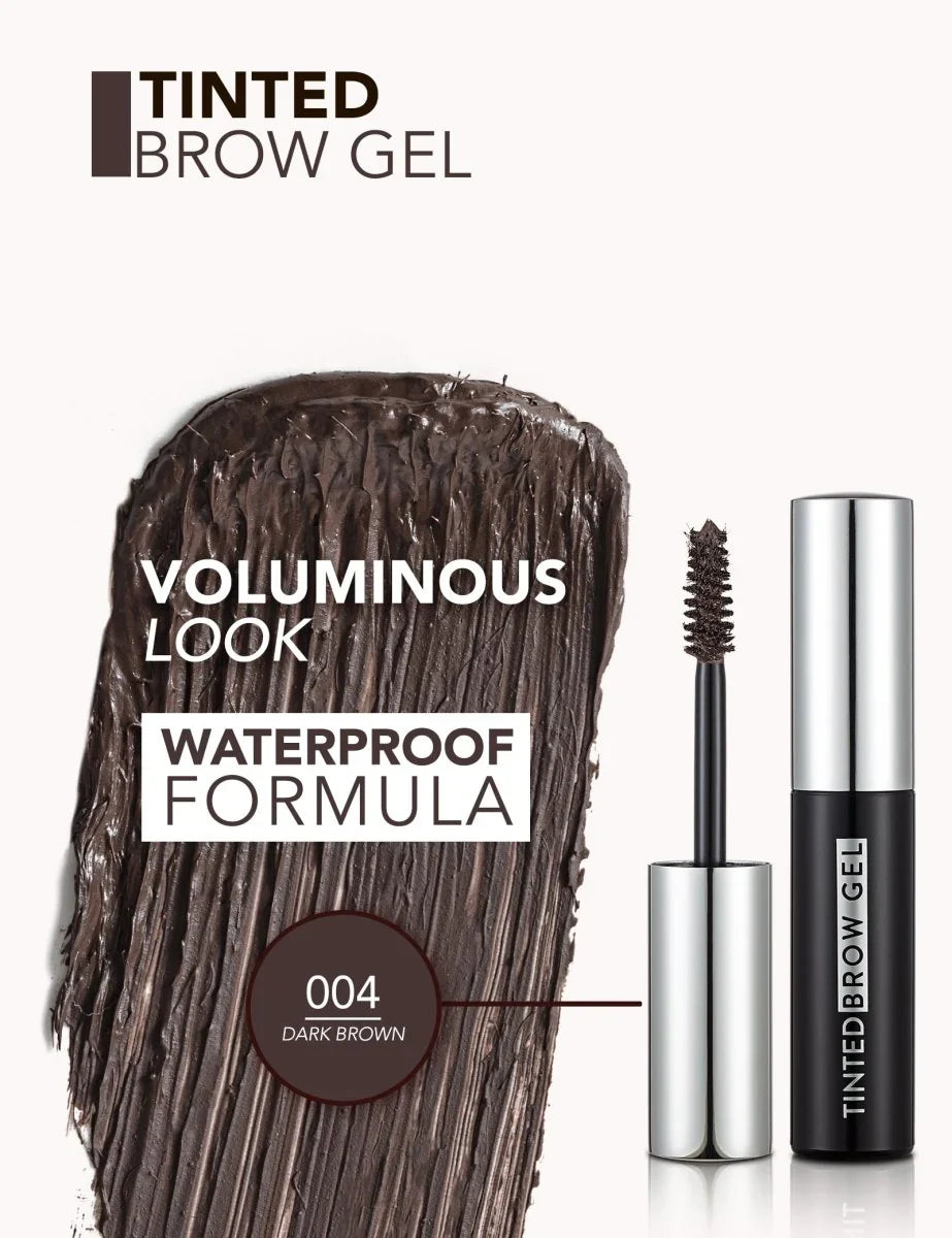 FLORMAR - TINTED BROW GEL-004 DARK BROWN