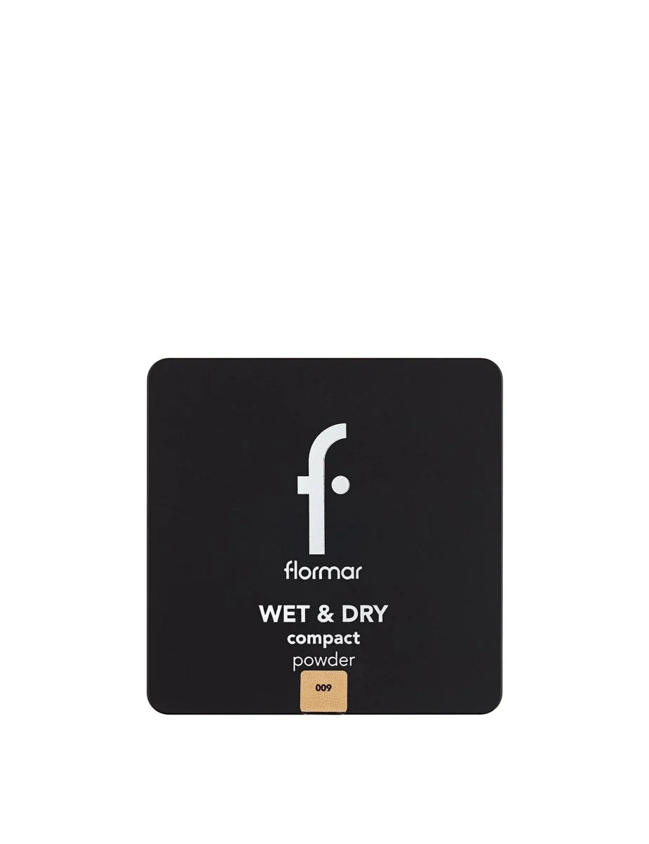 FLORMAR - WET&DRY COMPACT POWDER 009 HONEY