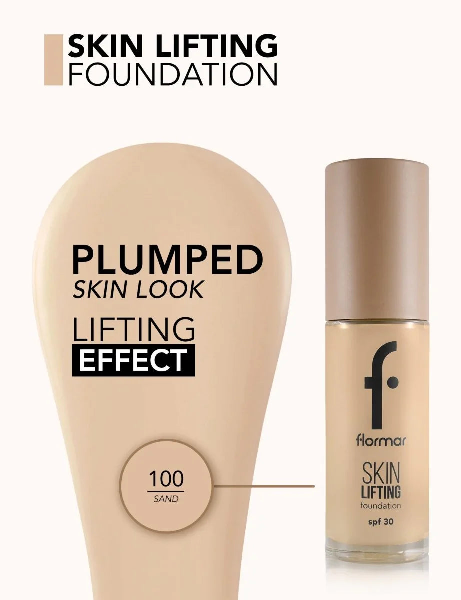 FLORMAR - FOND DE TEINT SKIN LIFTING 100 SAND