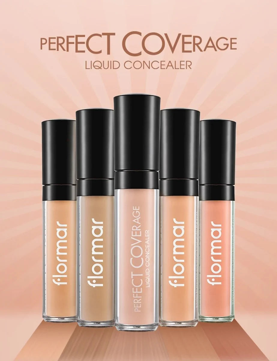 FLORMAR - PERFECT COVERAGE LIQUID CONCEALER-04 MEDIUM BEIGE
