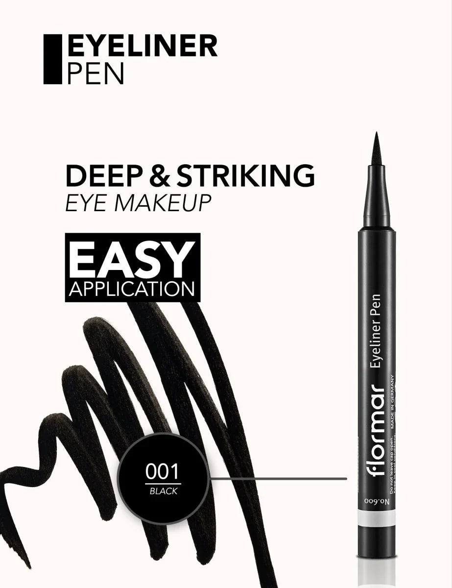 FLORMAR - EYELINER PEN-Black