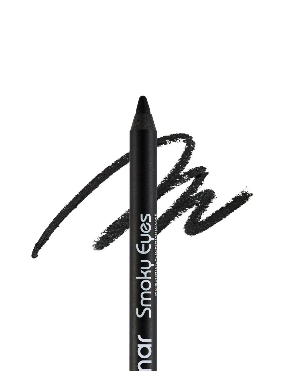FLORMAR - SMOKEY EYES CARBON BLACK WATERPROOF EYELINER 001