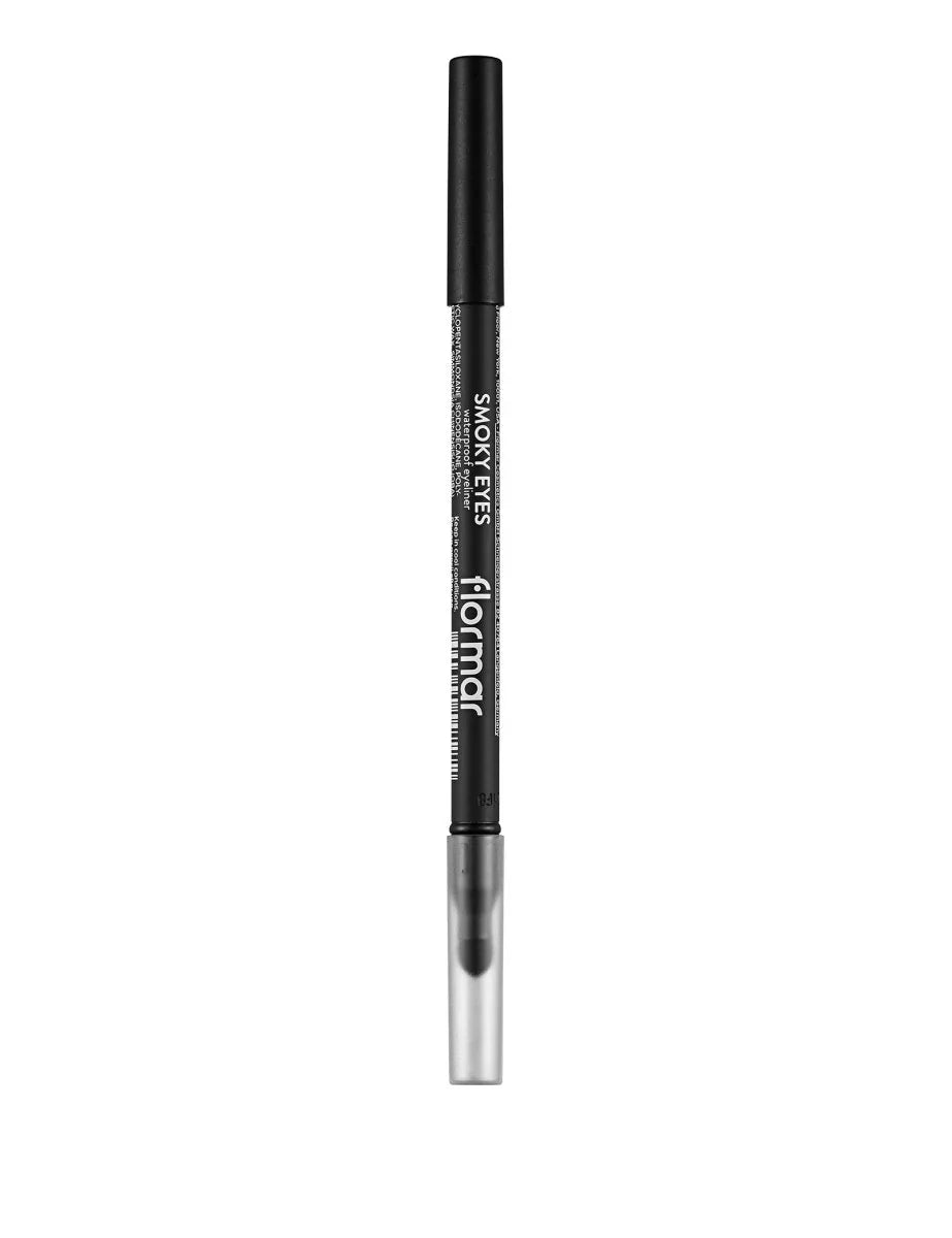 FLORMAR - SMOKEY EYES CARBON BLACK WATERPROOF EYELINER 001