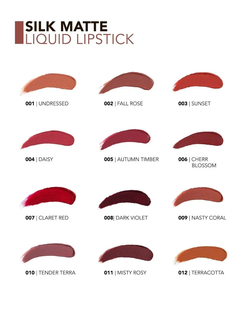 FLORMAR - SILK MATTE LIQUID LIPSTICK - DAISY 004
