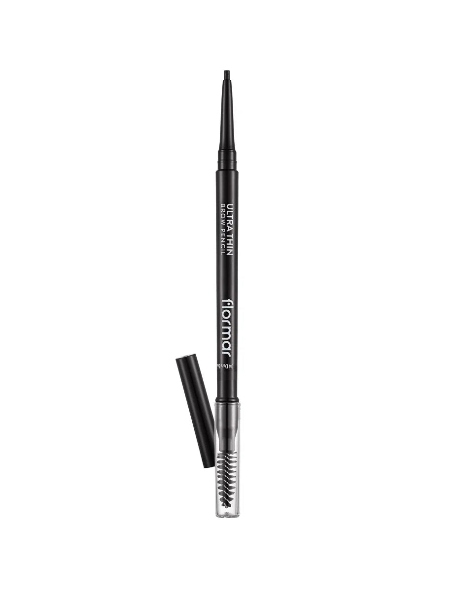 FLORMAR - ULTRA THIN BROW PENCIL DARK BROWN 04