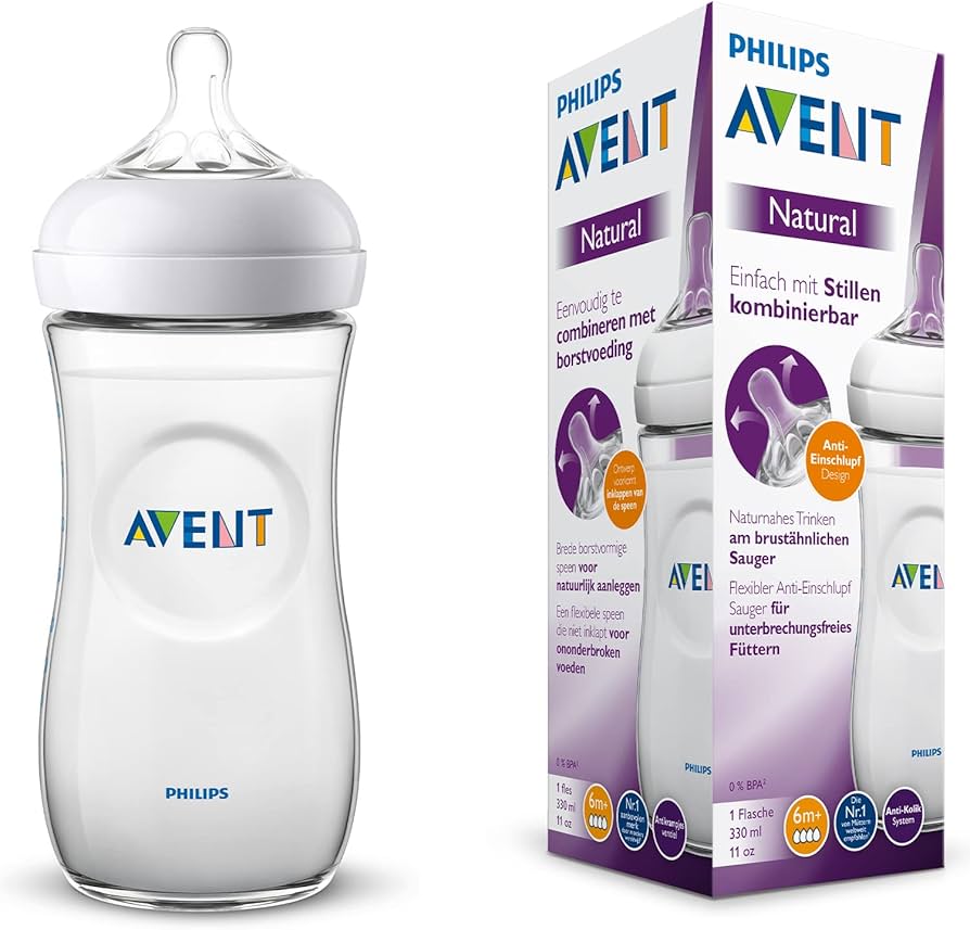 AVENT BIBERON NATURAL 330 ML